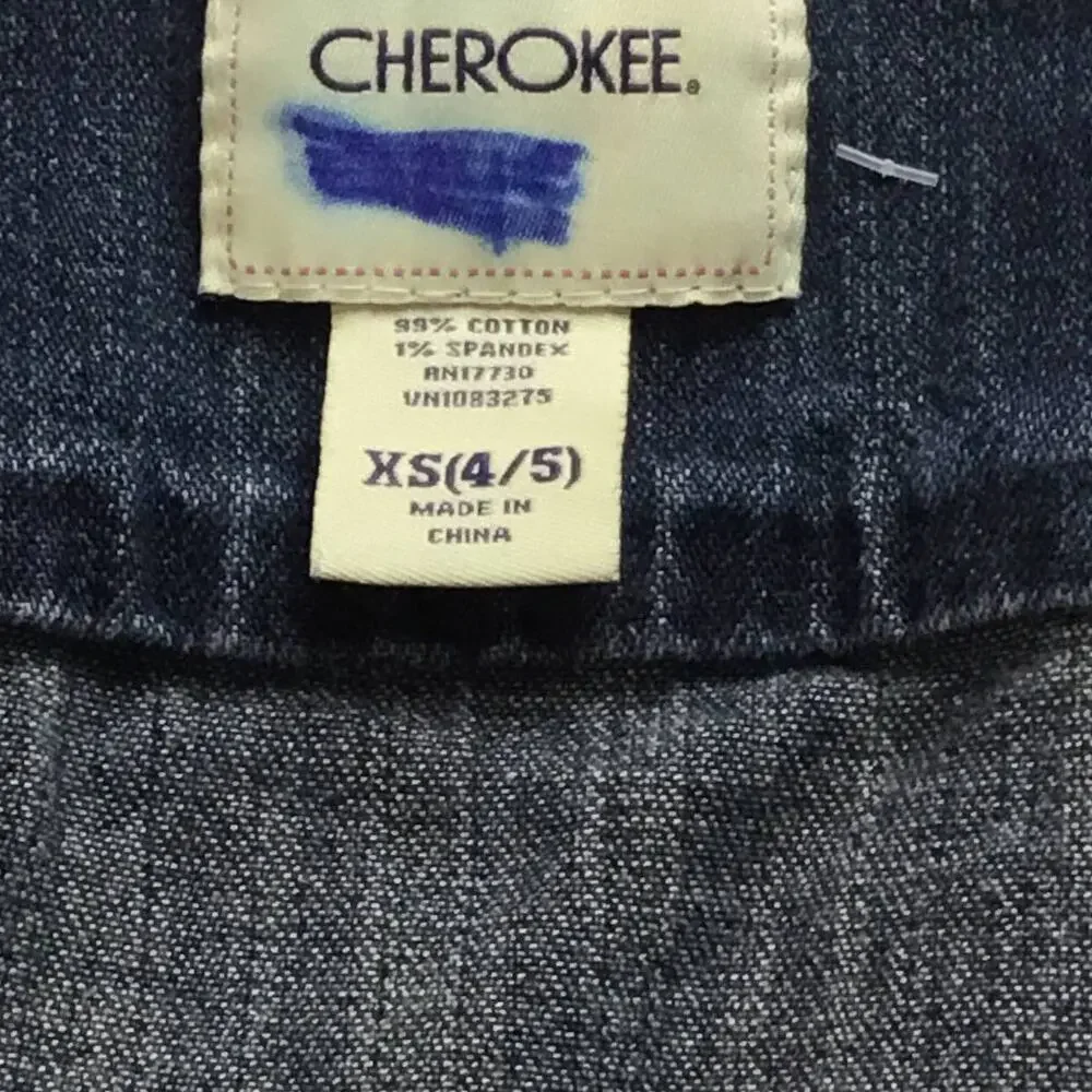 Cherokee blue button
